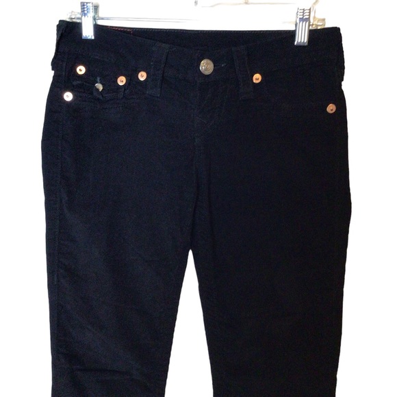 True Religion Becky Flared Corduroy Jeans Women's size 26 - Picture 5 of 10